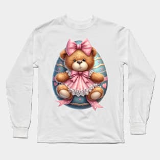 Teddy's Easter Delight Long Sleeve T-Shirt